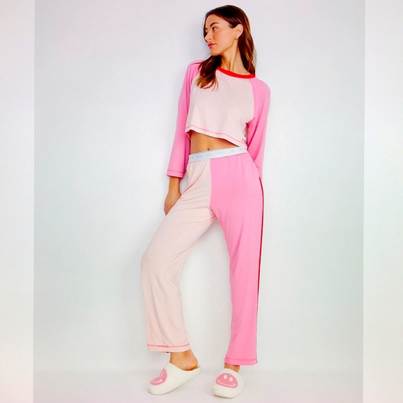 Big Feelings Paige colorblock 2pc lounge set XS New - Picture 14 of 16